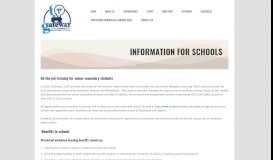 
							         Information for Schools - Gateway LLENGateway LLEN								  
							    