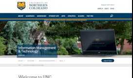 
							         Information Management and Technology - University of Northern ...								  
							    