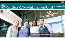 
							         Information Portal - Carolinas College of Health Sciences								  
							    