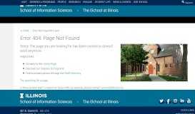 
							         Information Sciences Virtual Library | ischool.illinois.edu								  
							    