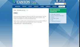 
							         Information Services - SUNY Canton								  
							    