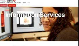 
							         Information Services | University of the Arts								  
							    