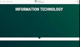 
							         Information Technology - Cal Poly Corporation								  
							    