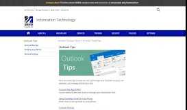 
							         Information Technology - Outlook Tips – UMass Medical ...								  
							    