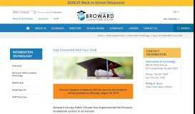 
							         Information & Technology / Stay Connected With ... - Broward Schools								  
							    
