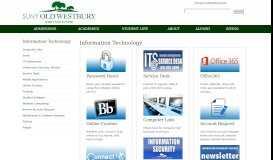 
							         Information Technology | SUNY Old Westbury								  
							    