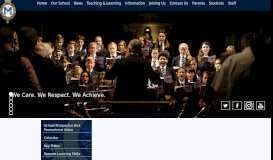 
							         Information - The Mountbatten School								  
							    