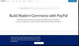
							         Informationen für Entwickler und Händler - PayPal								  
							    