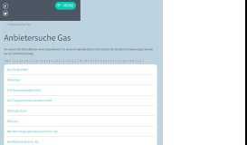 
							         Informationen zu Gasanbietern | Energieverbraucherportal								  
							    