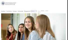 
							         Informationen zu Ihrer Bachelorbewerbung - Universität Mannheim								  
							    