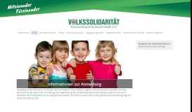 
							         Informationen zur Anmeldung - Volkssolidarität Kreisverband Rostock ...								  
							    