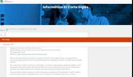 
							         Informática El Corte Inglés | Alfresco								  
							    