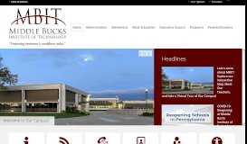 
							         InfoSnap - Middle Bucks Institute of Technology								  
							    