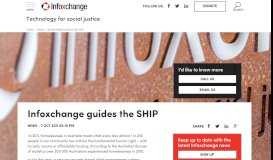 
							         Infoxchange guides the SHIP | Infoxchange (AU)								  
							    