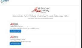 
							         Infrastructure University Kuala Lumpur (IUKL) | International Payments ...								  
							    