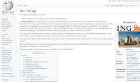 
							         ING Group - Wikipedia								  
							    