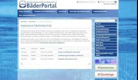 
							         Ingenieure Elektrotechnik - baederportal.com								  
							    