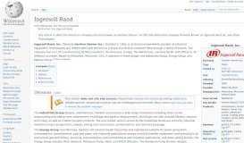 
							         Ingersoll-Rand - Wikipedia								  
							    