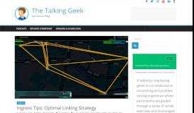 
							         Ingress Tips: Optimal Linking Strategy | The Talking Geek								  
							    