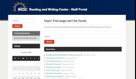 
							         Ingrid Aguilar – Page 2 – ELAC Reading and Writing Center – Staff ...								  
							    