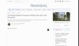 
							         Ini Portal Edukasi Finansial Terbaru dari Sun Life Financial - Bisnis.com								  
							    