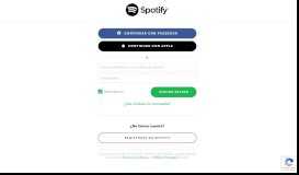 
							         Iniciar sesión - Spotify								  
							    