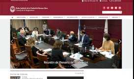 
							         Inicio - Portal del Consejo de la Magistratura de la Ciudad de Buenos ...								  
							    
