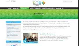 
							         Initiatives - CTS								  
							    
