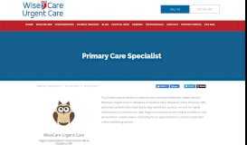 
							         Injuries & Illnesses – WiseCare Urgent Care & Primary Care | Severna ...								  
							    