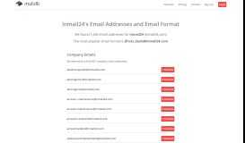 
							         Inmail24 Email Addresses, Email Format, and Employees ...								  
							    