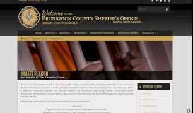 
							         Inmate Search | Brunswick County Sheriff's Office								  
							    
