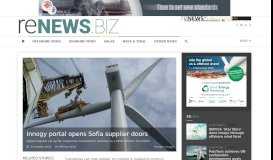 
							         Innogy portal opens Sofia supplier doors - reNews - Renewable ...								  
							    