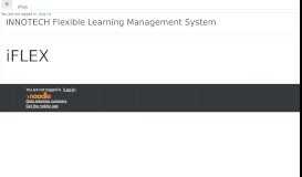 
							         INNOTECH Flexible Learning Management System								  
							    