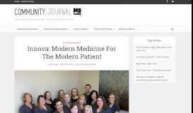 
							         Innova: Modern Medicine For The Modern Patient | The Community ...								  
							    