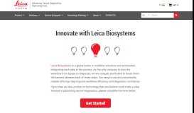 
							         Innovate with Leica Biosystems: Leica Biosystems								  
							    