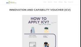 
							         Innovation and Capability Voucher (ICV)								  
							    