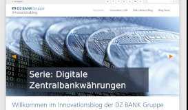 
							         Innovationsblog der DZ BANK Gruppe								  
							    