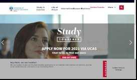 
							         Innovative Thinking for the Real World | University of Central Lancashire								  
							    