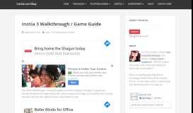 
							         Inotia 3 Walkthrough / Game Guide – Catzie.net Blog								  
							    