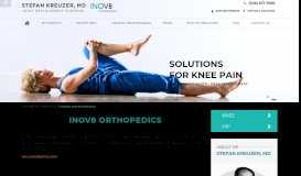 
							         Inov8 orthopedics | Houston Texas - Dr. Stefan Kreuzer								  
							    