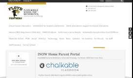 
							         INOW Home Parent Portal - Floyd Middle School for Mathematics ...								  
							    