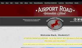 
							         iNow Parent Portal Information - Airport Road Intermediate School ...								  
							    