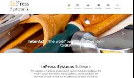 
							         InPress Systems Software								  
							    