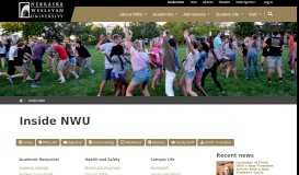 
							         Inside NWU | Nebraska Wesleyan University								  
							    
