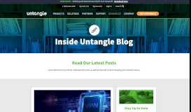 
							         Inside Untangle Blog | Untangle								  
							    