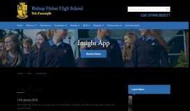 
							         Insight App | Bishop Heber High School								  
							    