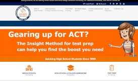 
							         Insight Education: College Admissions Counseling, Test Prep & Tutoring								  
							    