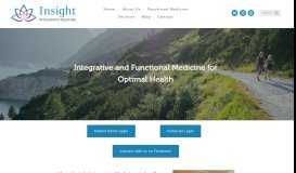 
							         Insight Integrative Medicine								  
							    