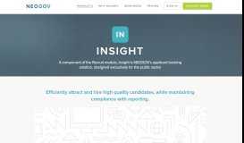 
							         INSIGHT | Recruitment Software & Applicant Tracking System - NeoGov								  
							    