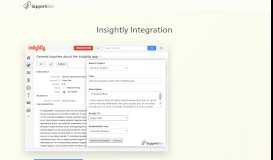 
							         Insightly Integration - SupportBee Integrations								  
							    